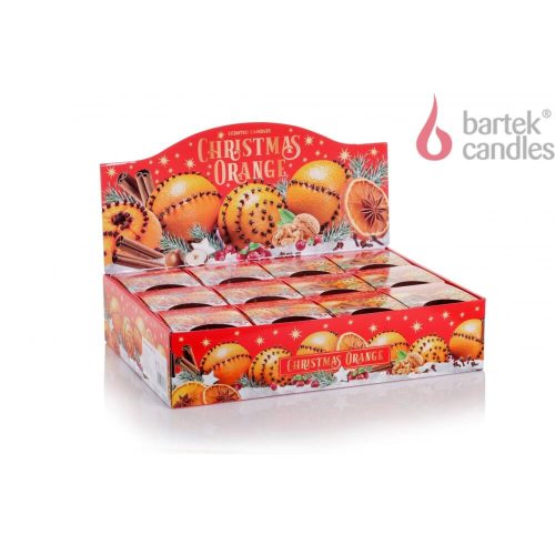Bartek illatos poharas gyertya illatmécses Christmas Orange 115 g