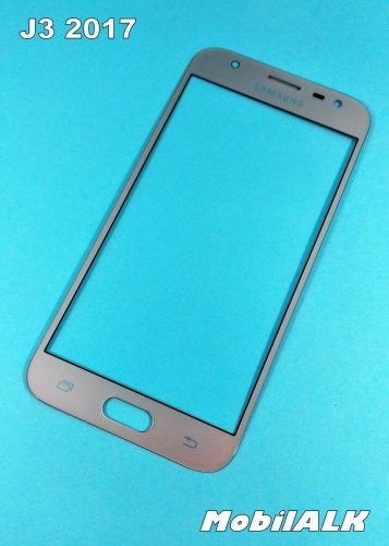Samsung Galaxy J3 ( 2017 ) - 5" / J330 / gyári érintő panel kijelző üveg üveglap touch arany