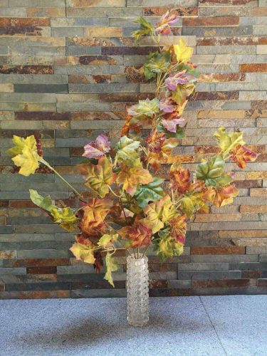 Őszi 77 leveles selyem futó 80 cm - Zöldes Őszi