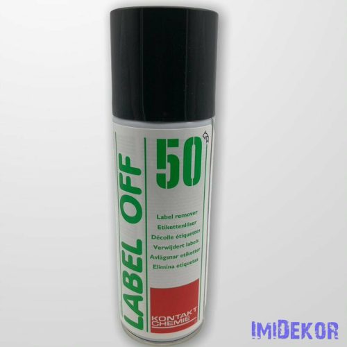 Öntapadós címke eltávolító spray Label OFF 50 - 200ml