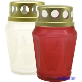 Kisbuggyos műanyag mécses 9,5 cm - Mix