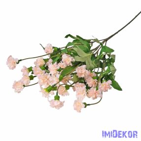 Kerti szegfű ág 70cm - Halvány rózsaszín