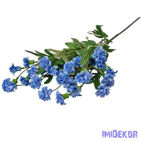 Kerti szegfű ág 70cm - Kék