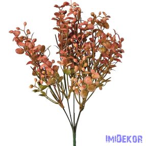 Bogyós leveles műzöld bokor 40cm - Narancsos