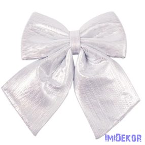 Fényes masni, 20 x 24cm - Ezüst