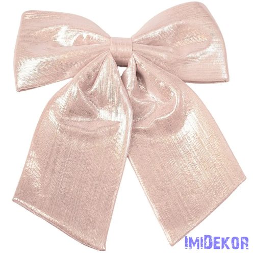 Fényes masni, 28 x 34cm - Halvány rózsaszín