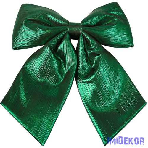 Fényes masni, 28 x 34cm - Sötétzöld