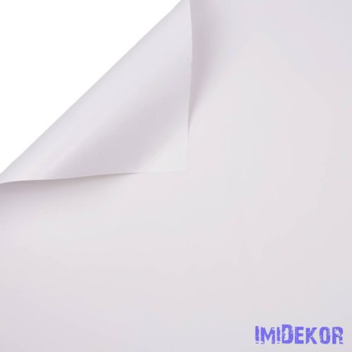 Csomagoló dekor fólia 58cm x 10m - Fehér
