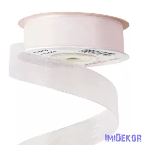 Organza szalag 20mm x 20m - Fehér