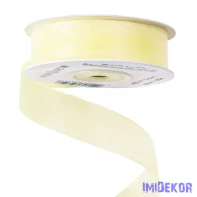 Organza szalag 20mm x 20m - Krém