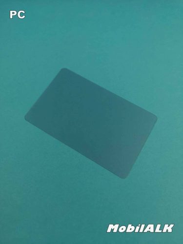 Telefon javító szerszám szerelő alányúló szétnyitó / Kijelző üveg csere műanyag kártya PC 0,3MM