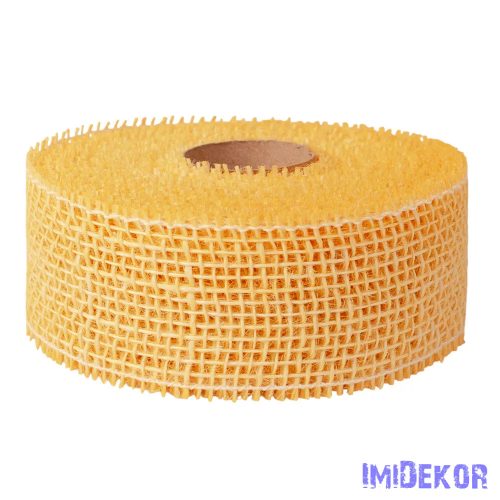 Juta szalag 5 cm x 9 m zsákszalag - Krém