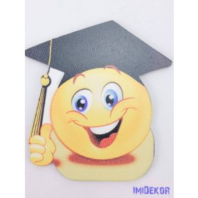 Ballagó smiley figura tábla