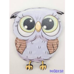 Kék cuki bagoly tábla csillagszemű