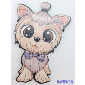 Masnis copfos yorki kutyus tábla