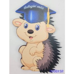 Süni figura tábla ballagó kalapban - Feliratos