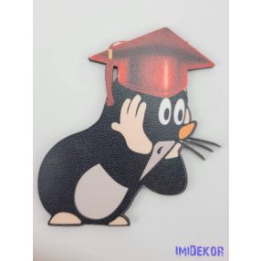 Kisvakond ballagó táblácska