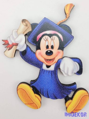 Mickey kék taláros ballagó táblácska