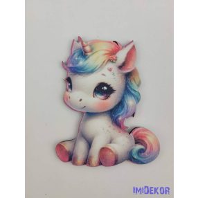Unikornis figura - Ülő