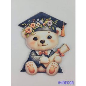 Ballagó figura 24 - Fehér maci