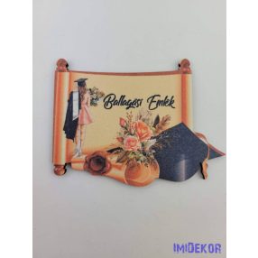 Ballagási emlék papírtekercs - Lány 19