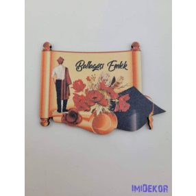 Ballagási emlék papírtekercs -  Fiú 21