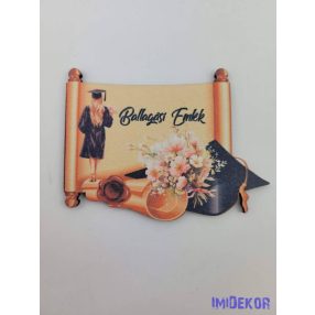 Ballagási emlék papírtekercs - Lány 23