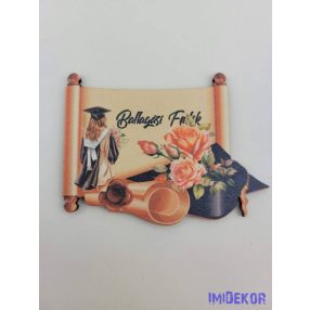 Ballagási emlék papírtekercs - Lány 25