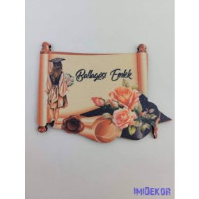 Ballagási emlék papírtekercs - Lány 26