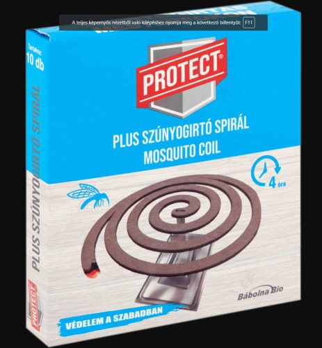 Protect Plus szúnyogriasztó spirál 10 db + 1 db tartó