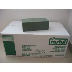 Vizes tűzőhab tégla