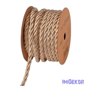 Dekor zsinór 5mm x 5m - Fényes Pezsgő