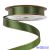 Szatén szalag arany szegéllyel 16mm x 20m - Sötétzöld