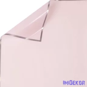   Fólia ív ezüst kerettel 57 x 57cm, 20db - Lakk lilágoslila