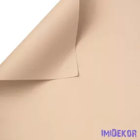   Egyszínű csomagoló dekor fólia ív 58x58cm 20db/cs - Natúr