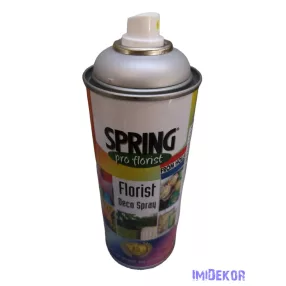   Virágfesték SPRING 400 ml dekorációs fújós festék spray - Brite Silver / Ezüst