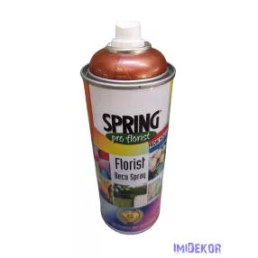   Virágfesték SPRING 400 ml dekorációs fújós festék spray - Coppertone / Réz Metál