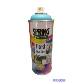   Virágfesték SPRING 400 ml dekorációs fújós festék spray - Soft Blue / Halvány Kék