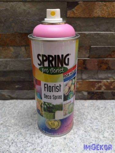 Virágfesték SPRING 400 ml dekorációs fújós festék spray - Pale Orchid / Halvány Orchidea