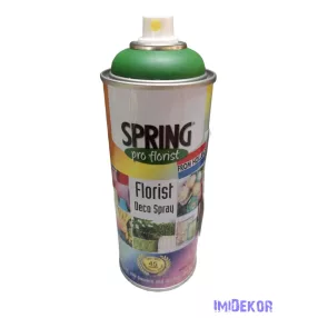   Virágfesték SPRING 400 ml dekorációs fújós festék spray - Green Olive / Zöld Oliva