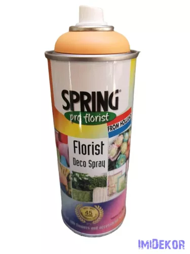 Virágfesték SPRING 400 ml dekorációs fújós festék spray - Pumpkin / Tök