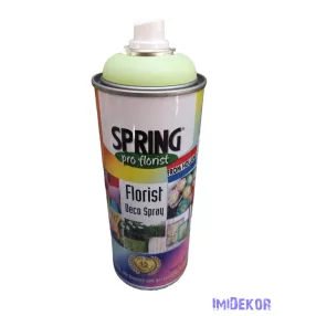   Virágfesték SPRING 400 ml dekorációs fújós festék spray - Lemon Lime / Zöld Citrom