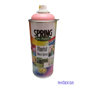   Virágfesték SPRING 400 ml dekorációs fújós festék spray - Rose / Rózsaszín