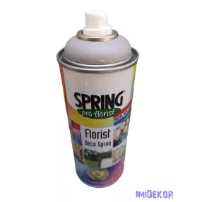   Virágfesték SPRING 400 ml dekorációs fújós festék spray - Mercury Grey / Higany Szürke