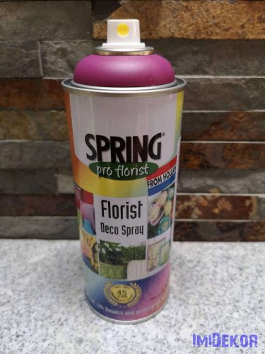 Virágfesték SPRING 400 ml dekorációs fújós festék spray - Better Times / Jobb Idők