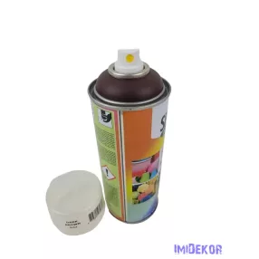   Virágfesték SPRING 400 ml dekorációs fújós festék spray - Dark Brown / Sötét Barna