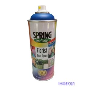   Virágfesték SPRING 400 ml dekorációs fújós festék spray - Navy Blue / Sötétkék