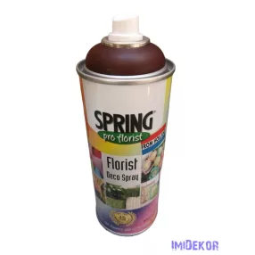   Virágfesték SPRING 400 ml dekorációs fújós festék spray - Medium Brown / Közép Barna