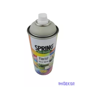   Virágfesték SPRING 400 ml dekorációs fújós festék spray - Platinum Grey / Platina Szürke