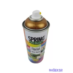   Virágfesték SPRING 400 ml dekorációs fújós festék spray - Antique Gold / Antik Arany